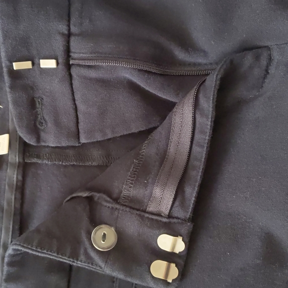 Talbots casual slacks size 16 navy - Picture 7 of 9